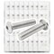 Boltsandnuts.Com Metric A2-70 Allen Button Head Socket Cap Screws Bolts Stainless Steel Assortment - 904 PCS Assortment Kit #361 - alternate 1